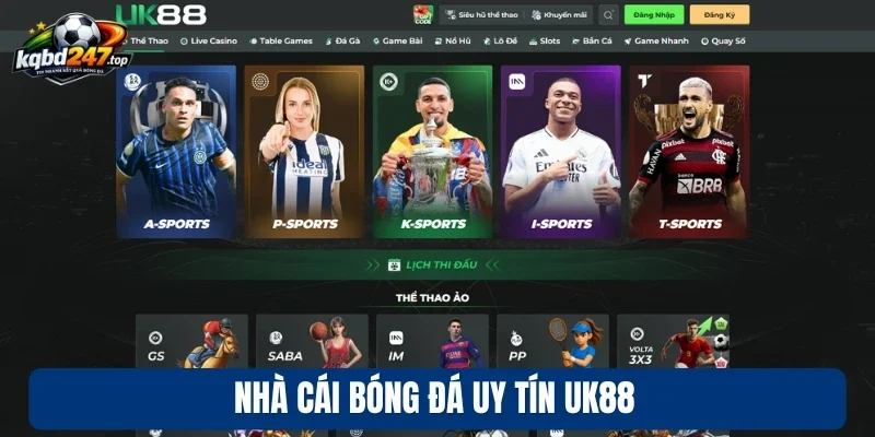 Nhà Cái Uy Tín - Bảng Xếp Hạng 10 Nhà Cái Bóng Đá Xanh Chín 3 Nhà cái bóng đá uy tín UK88