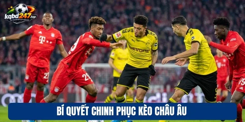 Bí quyết chinh phục kèo châu Âu