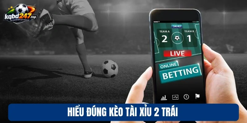 Tài Xỉu 2 Trái - Bí Quyết Chốt Kèo Khi Cược Tổng Bàn Thắng 2 Hiểu đúng kèo tài xỉu 2 trái