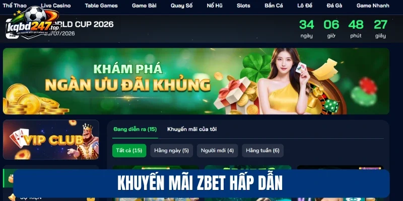 Zbet - Sân Chơi Cá Cược Uy Tín, Nhận Thưởng Lớn Cực Đỉnh 3 Khuyến mãi zbet hấp dẫn