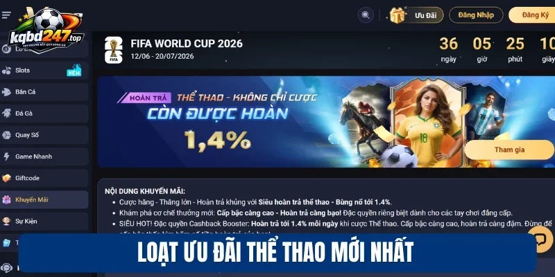 Vin88 - Sân Chơi Cập Nhật Kèo Bóng Nhanh, Và Ưu Đãi Lớn 3 Loạt ưu đãi thể thao mới nhất