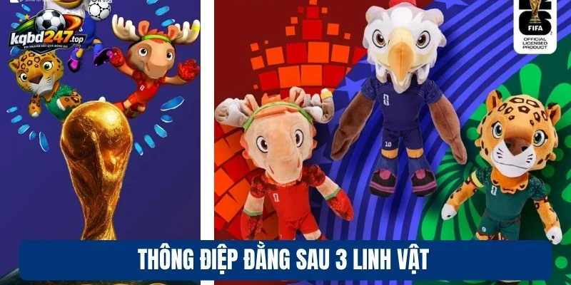Thông điệp đằng sau 3 linh vật