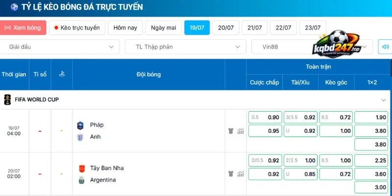 Kèo Nhà Cái Tây Ban Nha Vs Argentina - Chung Kết World Cup 02h00 Ngày 20/07/2026 6 Nhận định kèo Tây Ban Nha vs Argentina