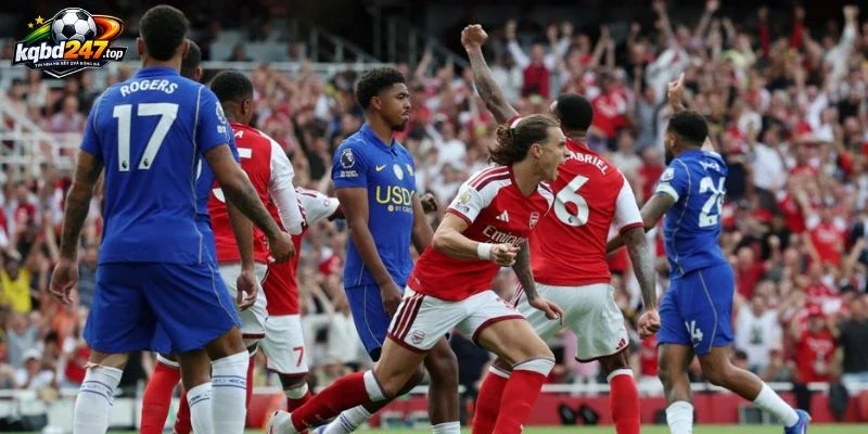 Khoảnh Khắc Căng Thẳng Arsenal - Chelsea: Rice Và Rogers Suýt Ẩu Đả 3 Lý do khiến màn đối đầu trở nên căng thẳng