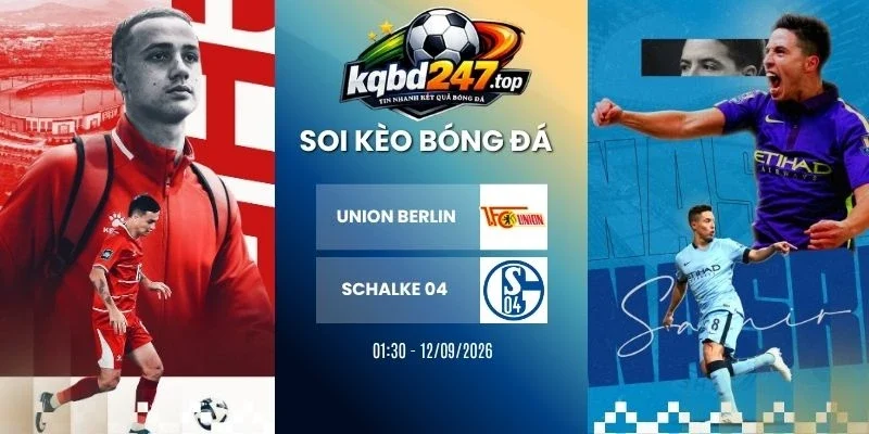 Tỷ lệ kèo Union Berlin vs Schalke 04 - Bundesliga, 12/09/2026